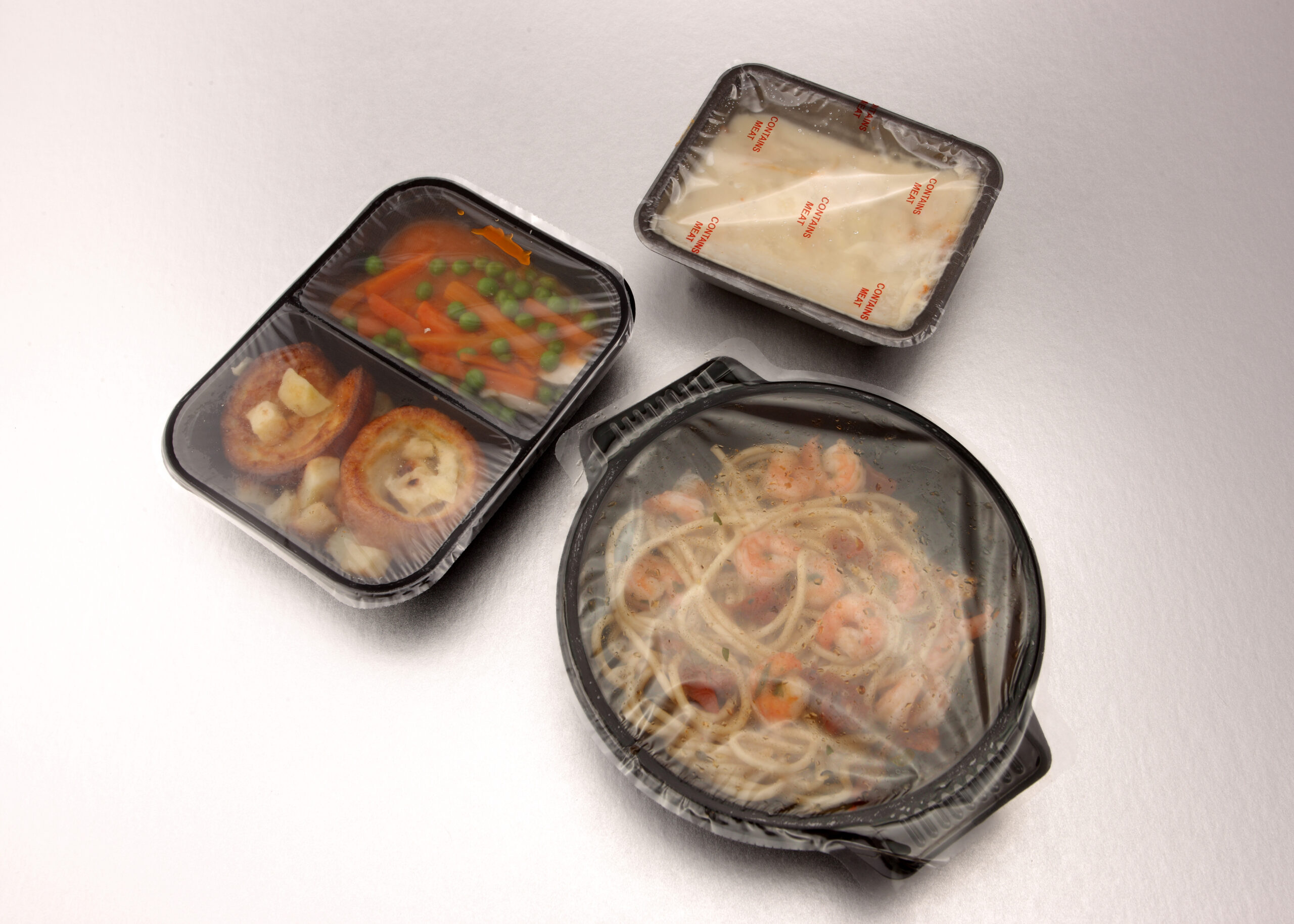 Ready meal lidding from Mylar Specialty Films